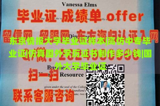 东京情报大学毕业证样本|高仿中专毕业证|仿真国外学历证书制作多少钱|国外大学毕业证